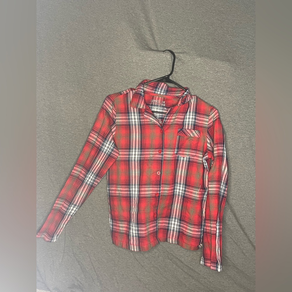 Christmas flannel pajamas